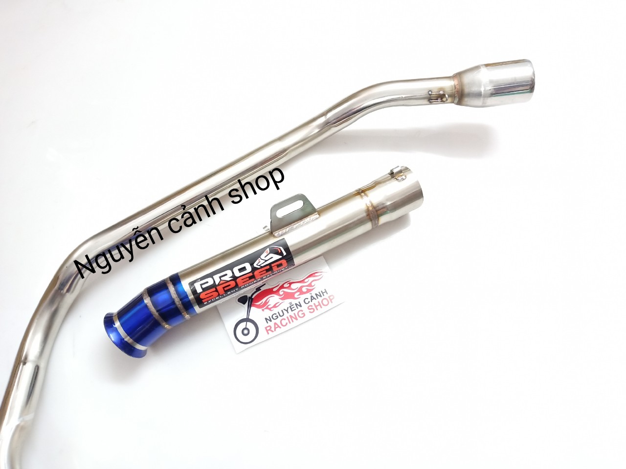 pô không nỉ gắn xe exciter 150 có cổ PRO SPEED