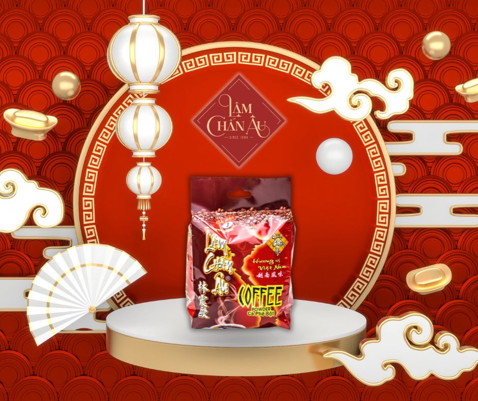 Cà phê số 3 LÂM CHẤN ÂU (500g) - Red Bag Coffee (17.6oz)