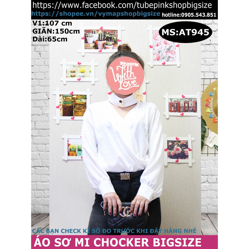 [HCM]áo sơ mi chocker bigsize 70-100kg