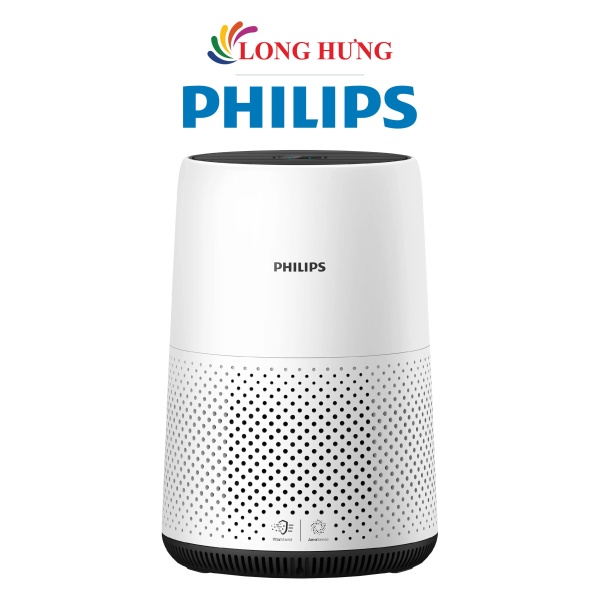 Máy lọc không khí Philips Series 800 AC0820/10 - Hàng chính hãng - Phạm vi lọc hiệu quả, điện tiêu thụ: 22W, cảm biến bụi 2.5PM