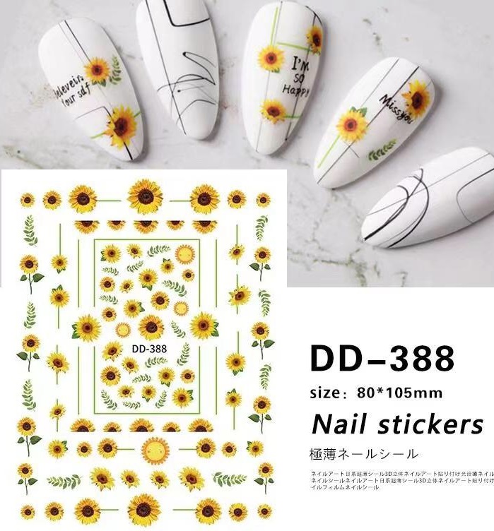 Sticker dán móng tay nail siêu đẹp - sinailmi