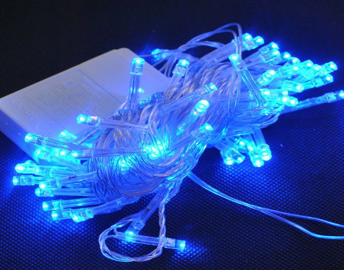 Dây đèn led trang trí noel dài 4M nhiều màu sắc