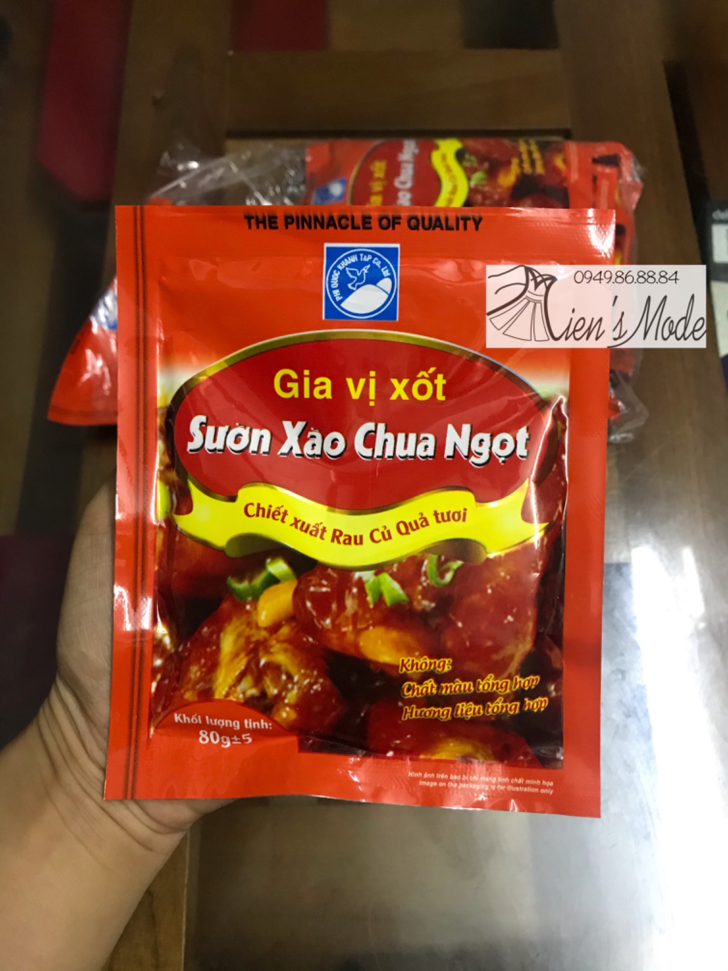 Xốt Sườn xào chua ngọt 80gr