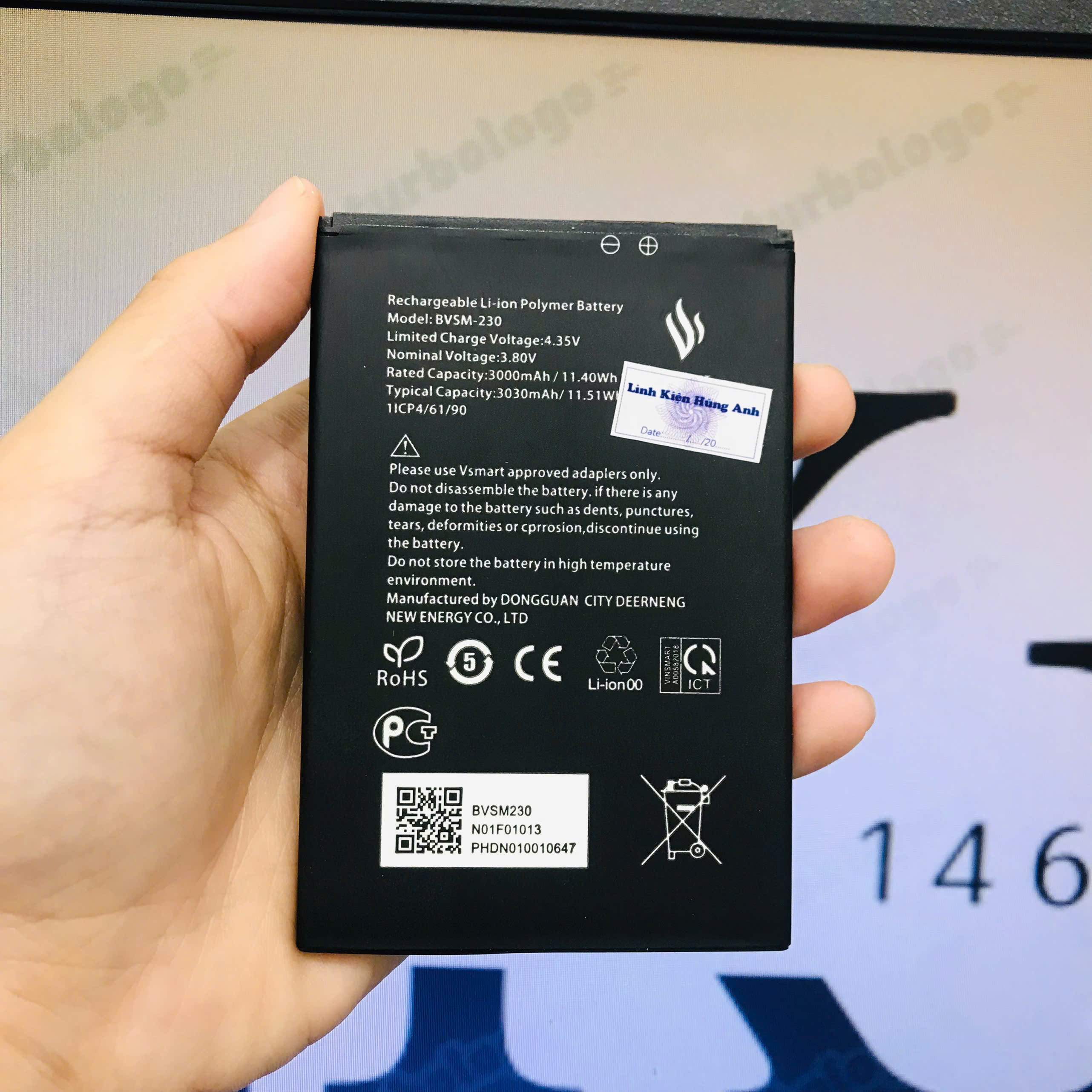 Pin Vsmart Bee 3 (BVSM-230)