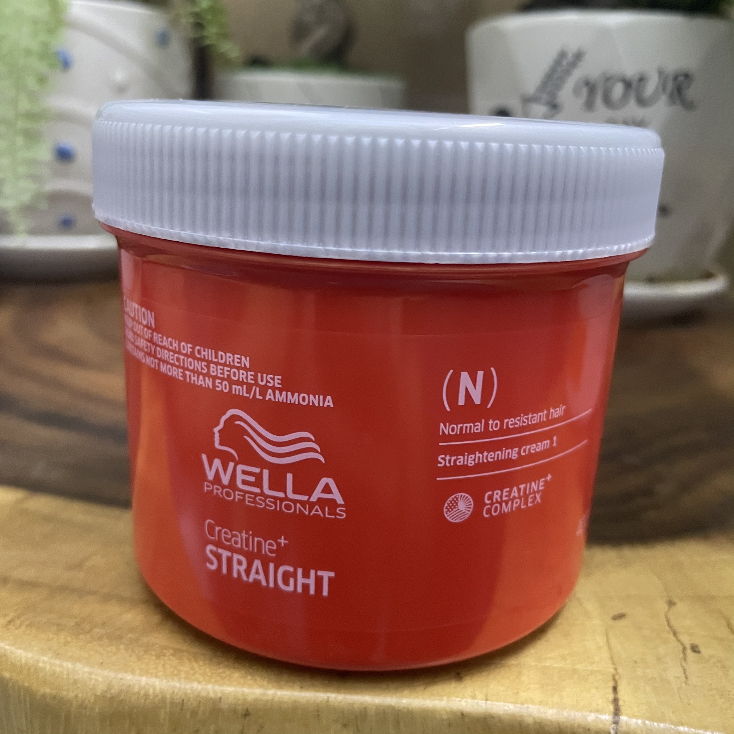 [HCM]Bộ kem duỗi tóc Wella Straightening Cream 400mlx2