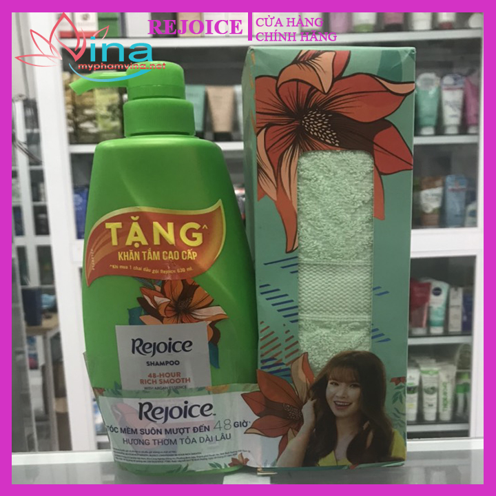 Dầu gội Rejoice siêu mềm mượt 650ml