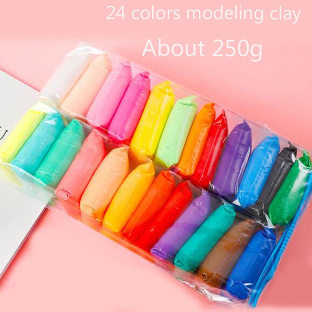 XAVIE Thủ công Chống căng thẳng Đất sét mềm Đầy màu sắc Đất sét polymer Đồ chơi 5D Slimes siêu nhẹ Đất nặn 36 màu sắc Slimes Nhựa khô trong không khí