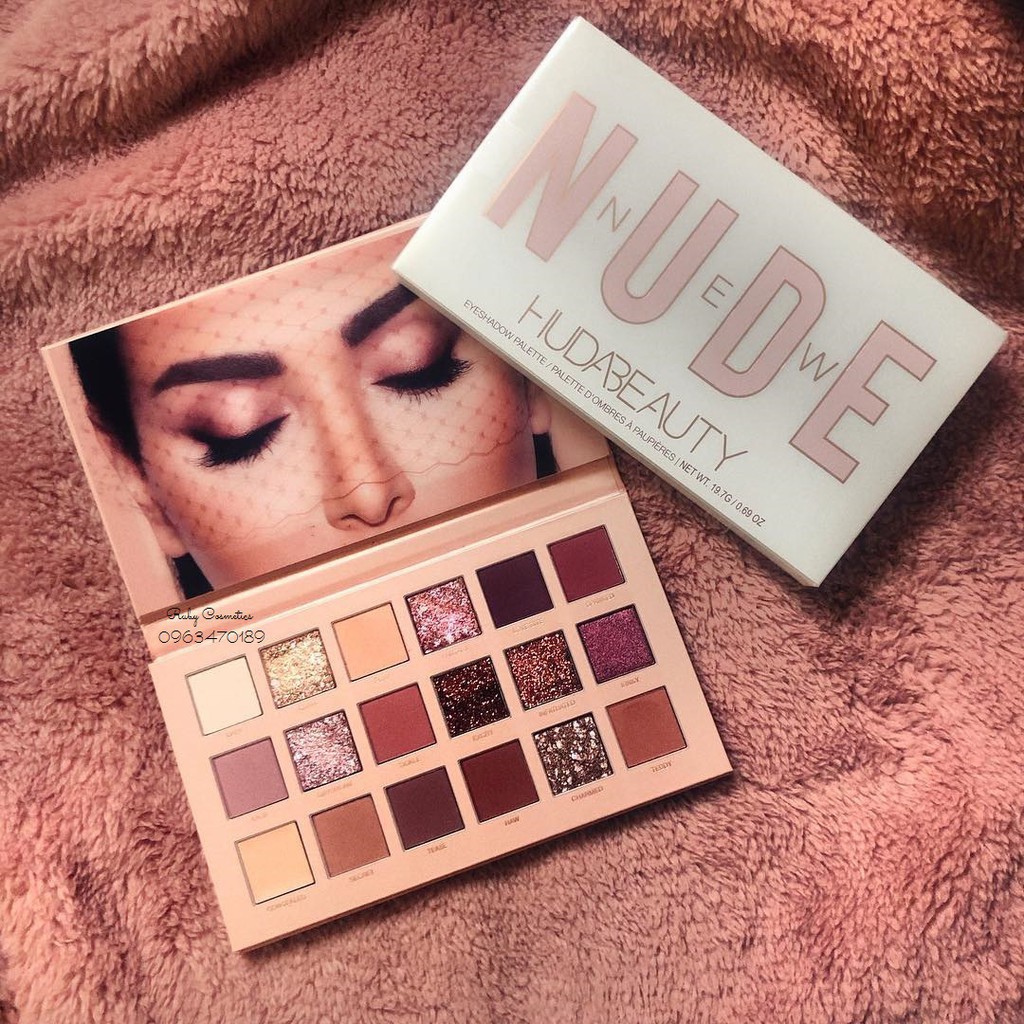 phấn mắt đang hot nude lameila 18 ô