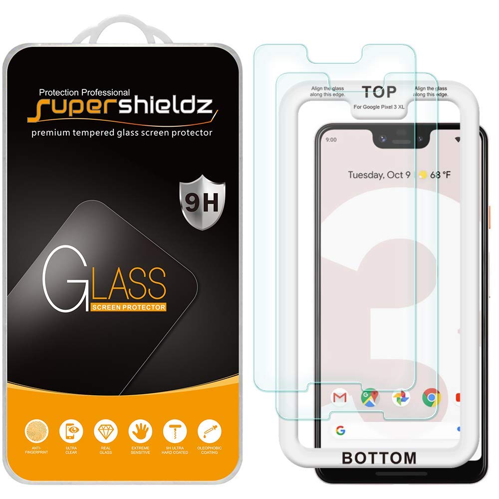 Kính cường lực trong suốt cho Google Pixel 3 (Kèm miếng lau)