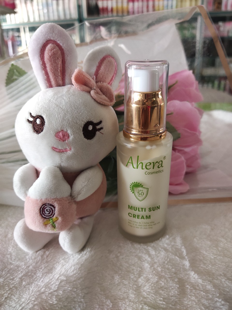 Kem chống nắng AHERA Multi sun Cream 70ml