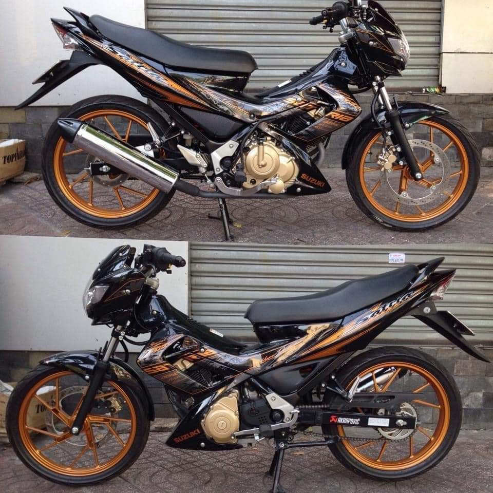 Tay côn suzuki Raider xc/Fi