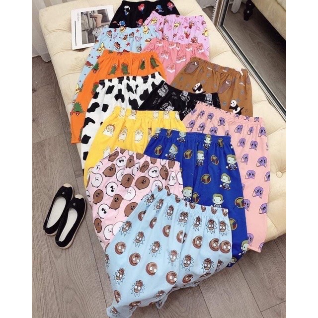 QUẦN ĐÙI HÌNH THÚ COTTON