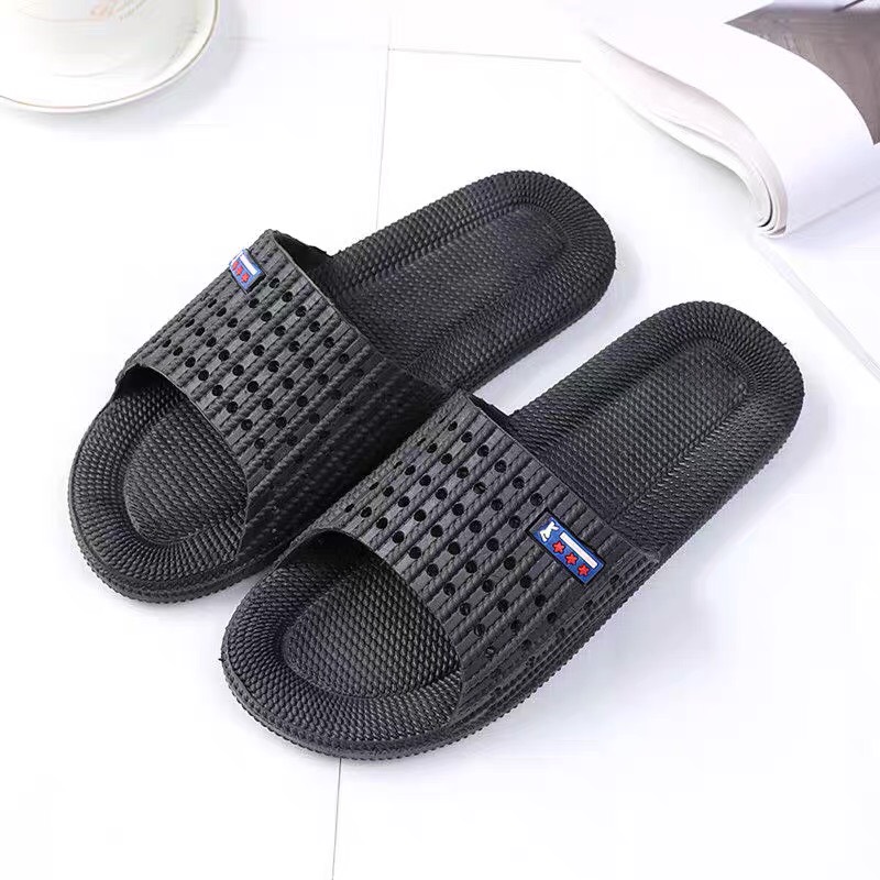 Dép nhựa 3 sao DL036 - Dép quai ngang đi trong nhà, nhà tắm (Form nhỏ)