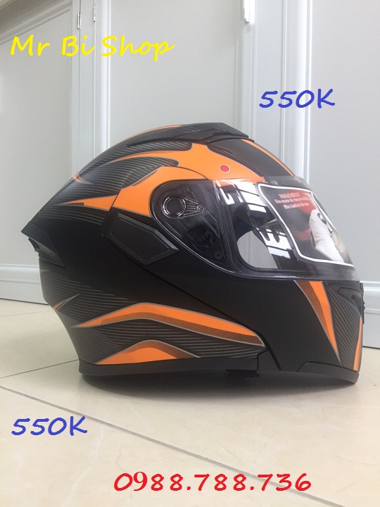 Mũ Bảo Hiểm GXT 902 lật hàm 2017