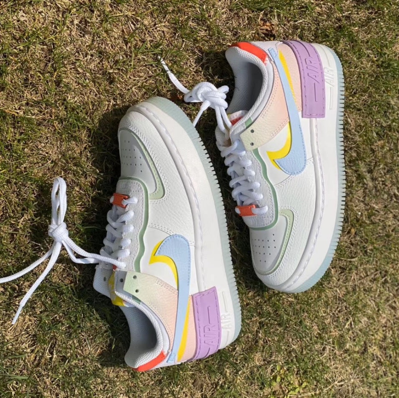 GIÀY THỂ THAO SNEAKER  NỮ AF1 SHADOW MACAROON DIAMOND CANDAY