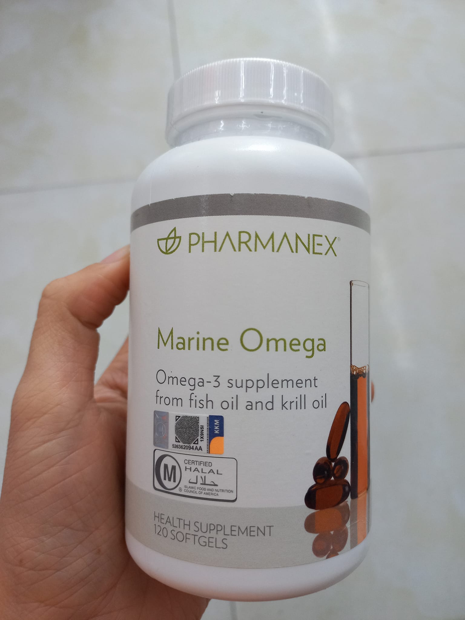 Viên uống Marine Omega3 Nuskin đẹp da mờ nám