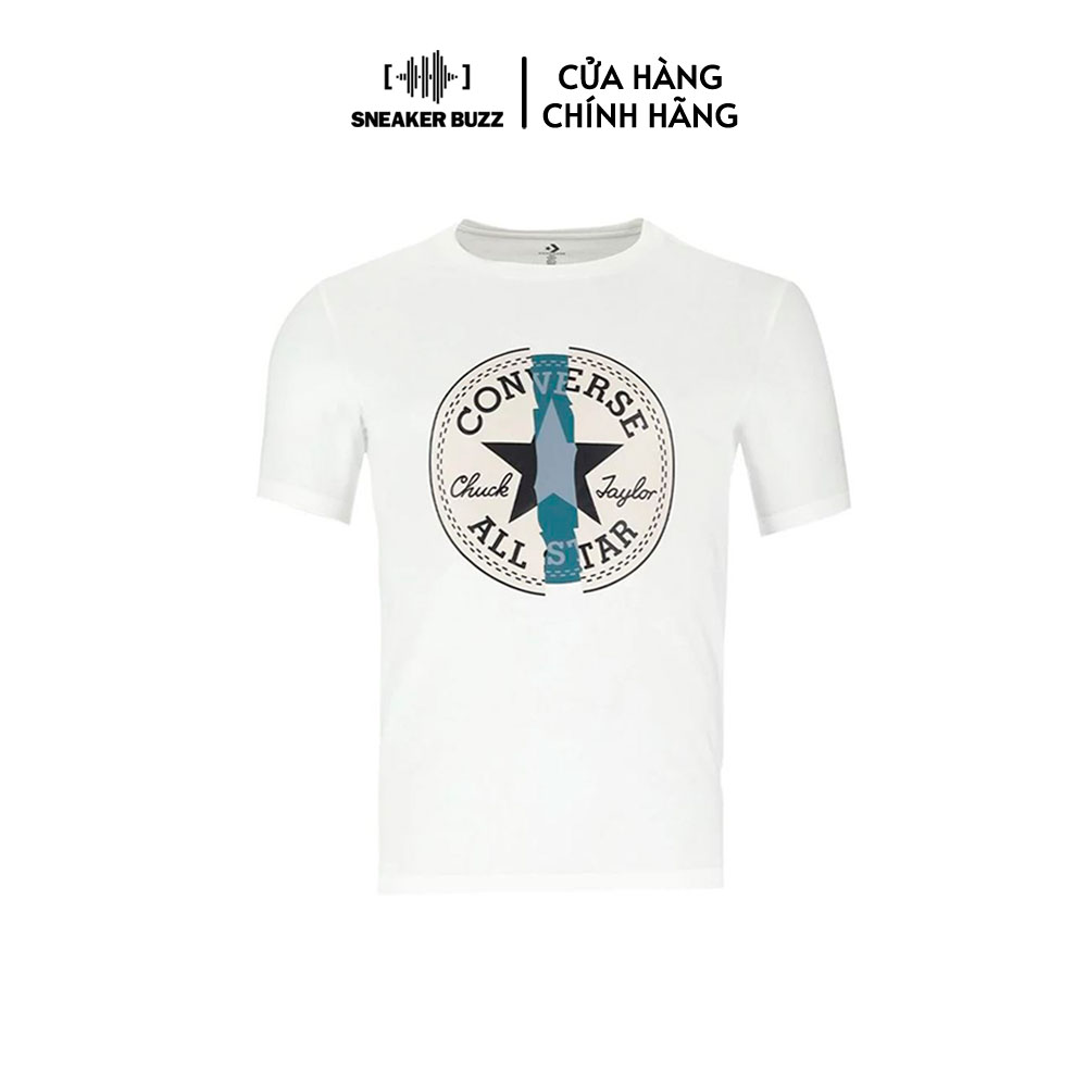 Áo Converse Men S Classic Ss Tee Beyond Cp Remix Logo Forward 10025488-A02
