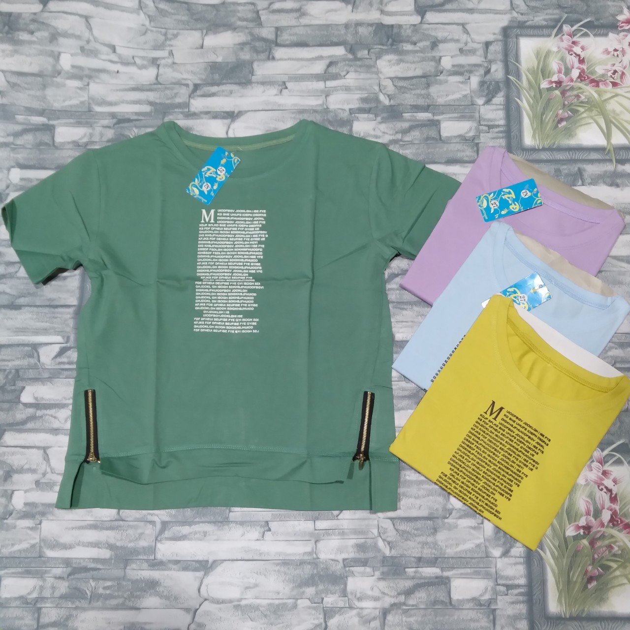 Xả kho áo thun nữ 100% cotton giá bán tại xưởng, hàng mới giá sale 40kg-62kg