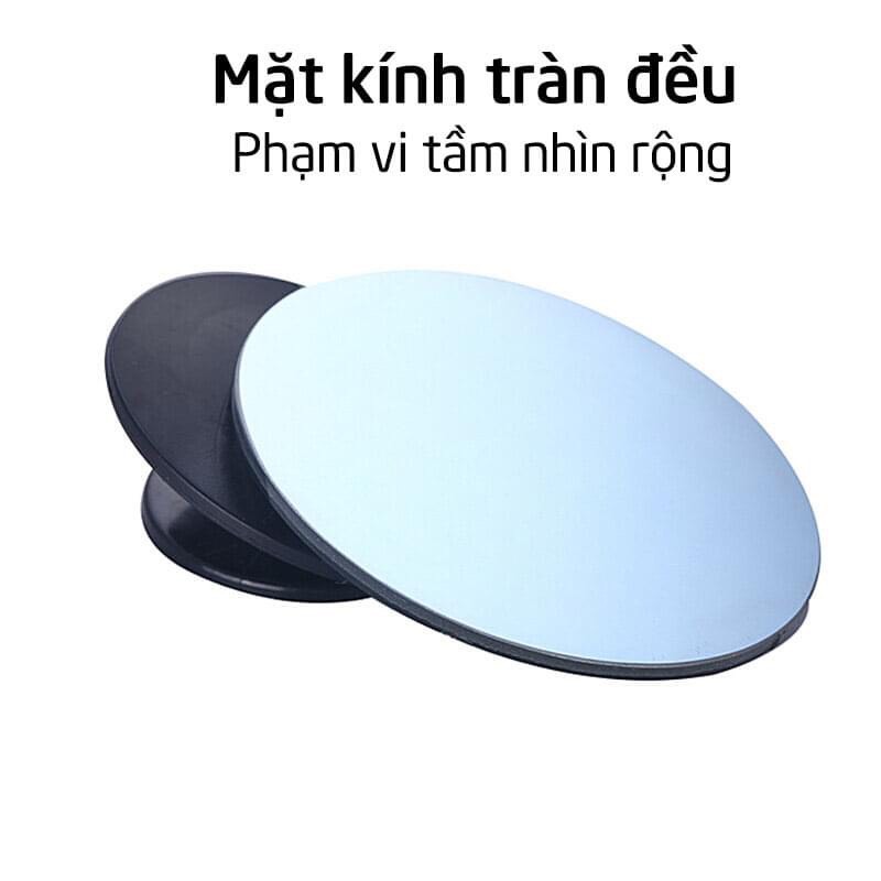 Gương Cầu Lồi gắn gương chiếu hậu ô tô , xóa điểm mù , 1 cặp gồm 2 cái