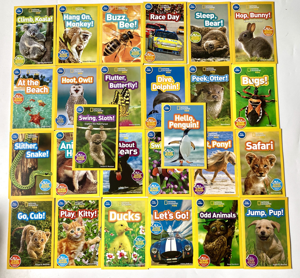 Bản nhập - National Geographic kids - Level Pre K - 30c