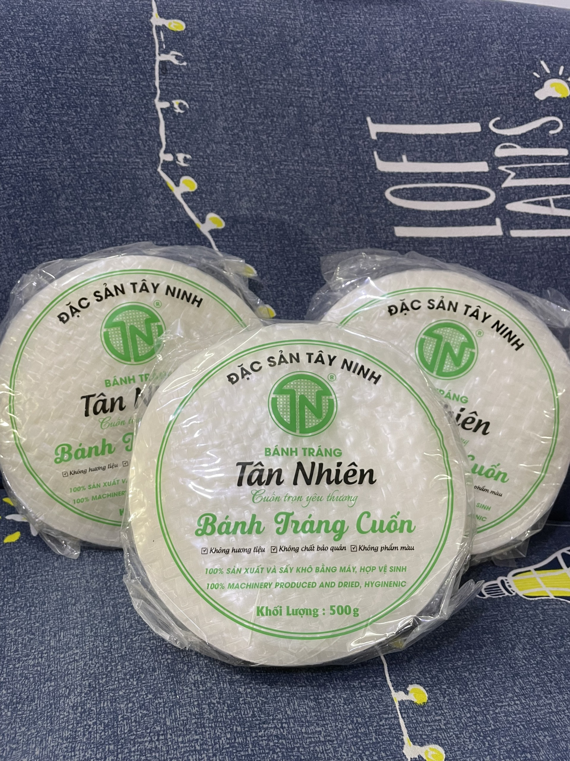 Bánh tráng cuốn chả giò Tân Nhiên 250g (loại 16cm)