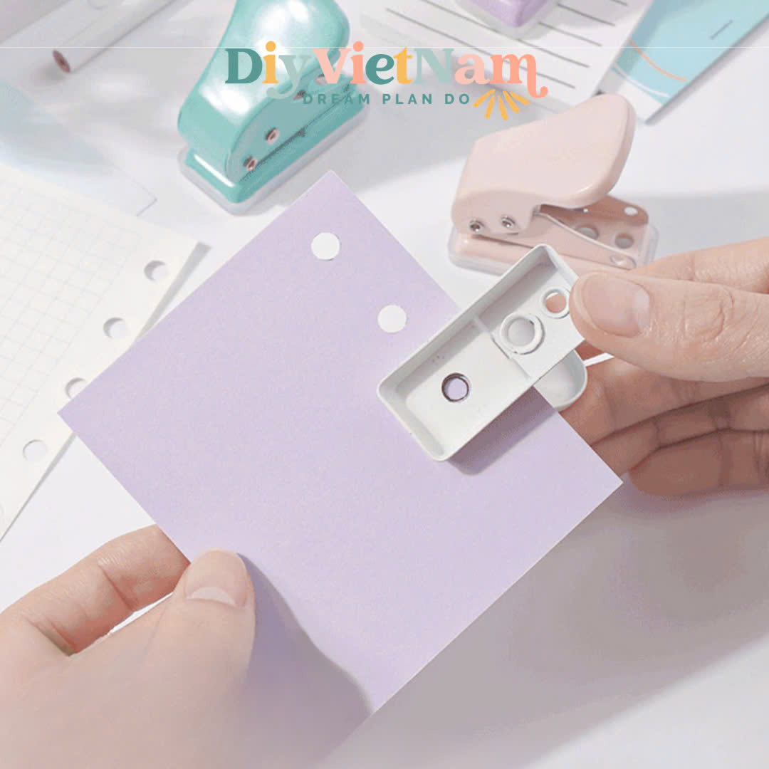 KẸP BẤM GIẤY MỘT LỖ VER 2