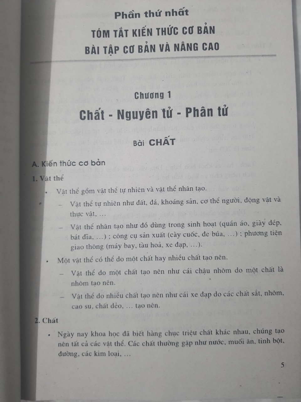 Bài tập nâng cao hóa học 8