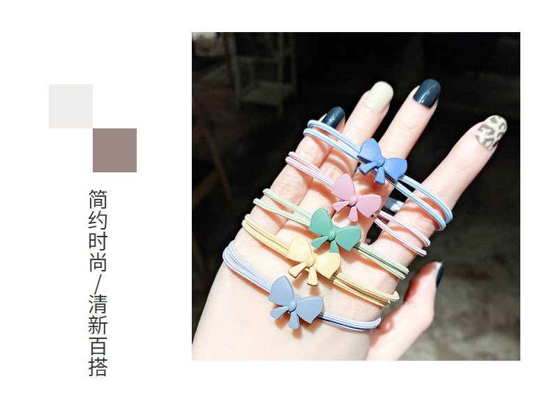 Set 20 Chun buộc tóc Hình nơ dễ thương sỉ #1k