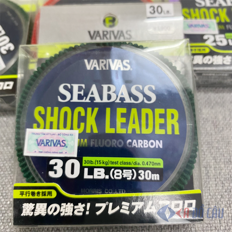 Dây Fluoro Carbon Varivas seabass Shock leader