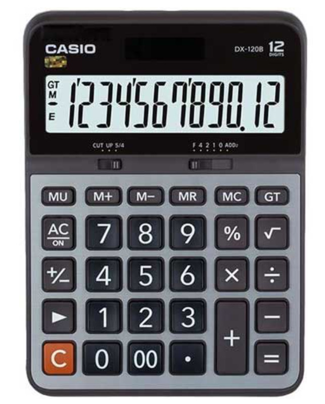 Máy tính casio mx-120b - chính hãng có hóa đơn đỏ - bảo hành 7 năm
