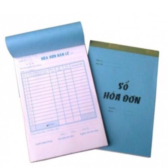 Sổ hóa đơn bán lẻ 2 liên