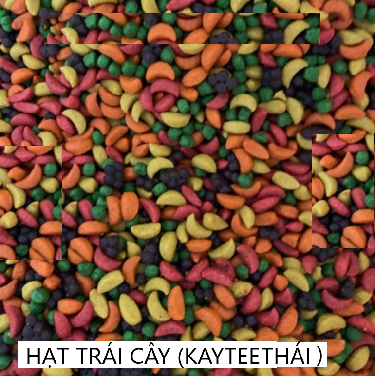 Hạt trái cây kaytee thái dành cho các dòng vẹt và thú cưng nhỏ