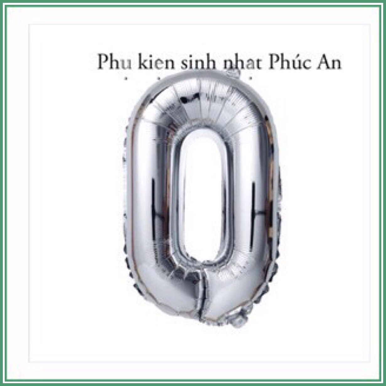 [HCM]Bóng phao số 40cm mừng sinh nhật hpbd