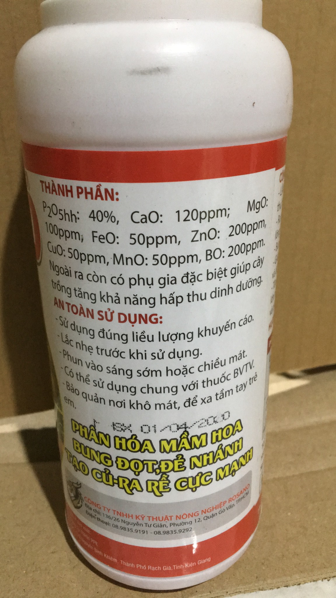 Lân Đỏ 40 phần trăm lọ 500ml