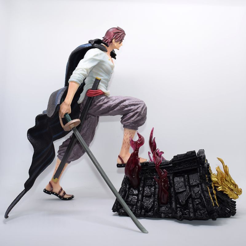 (Có sẵn - 32cm) Mô hình One Piece Tứ Hoàng Tóc Đỏ Shanks - Siêu to cực nặng