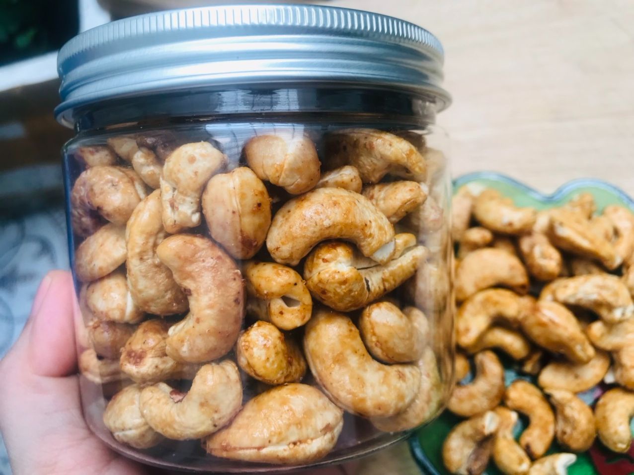 Điều rang bơ tỏi ớt loại 1 (500g)