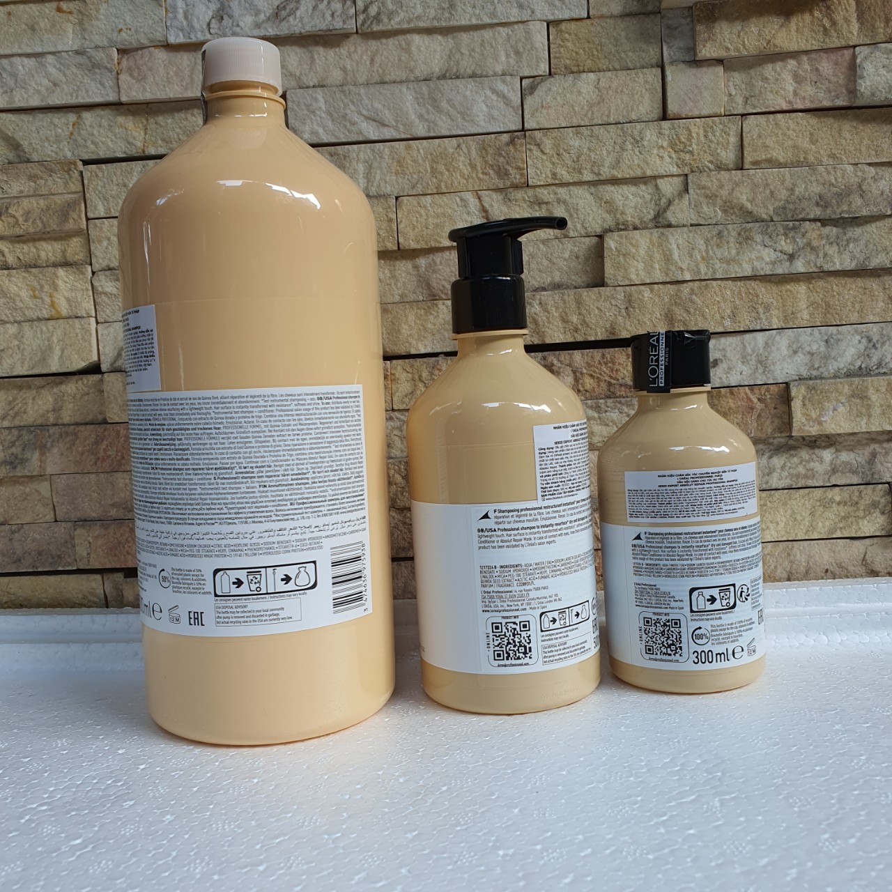Dầu gội Loreal Professionnel phục hồi tóc 1500ml-500ml-300ml