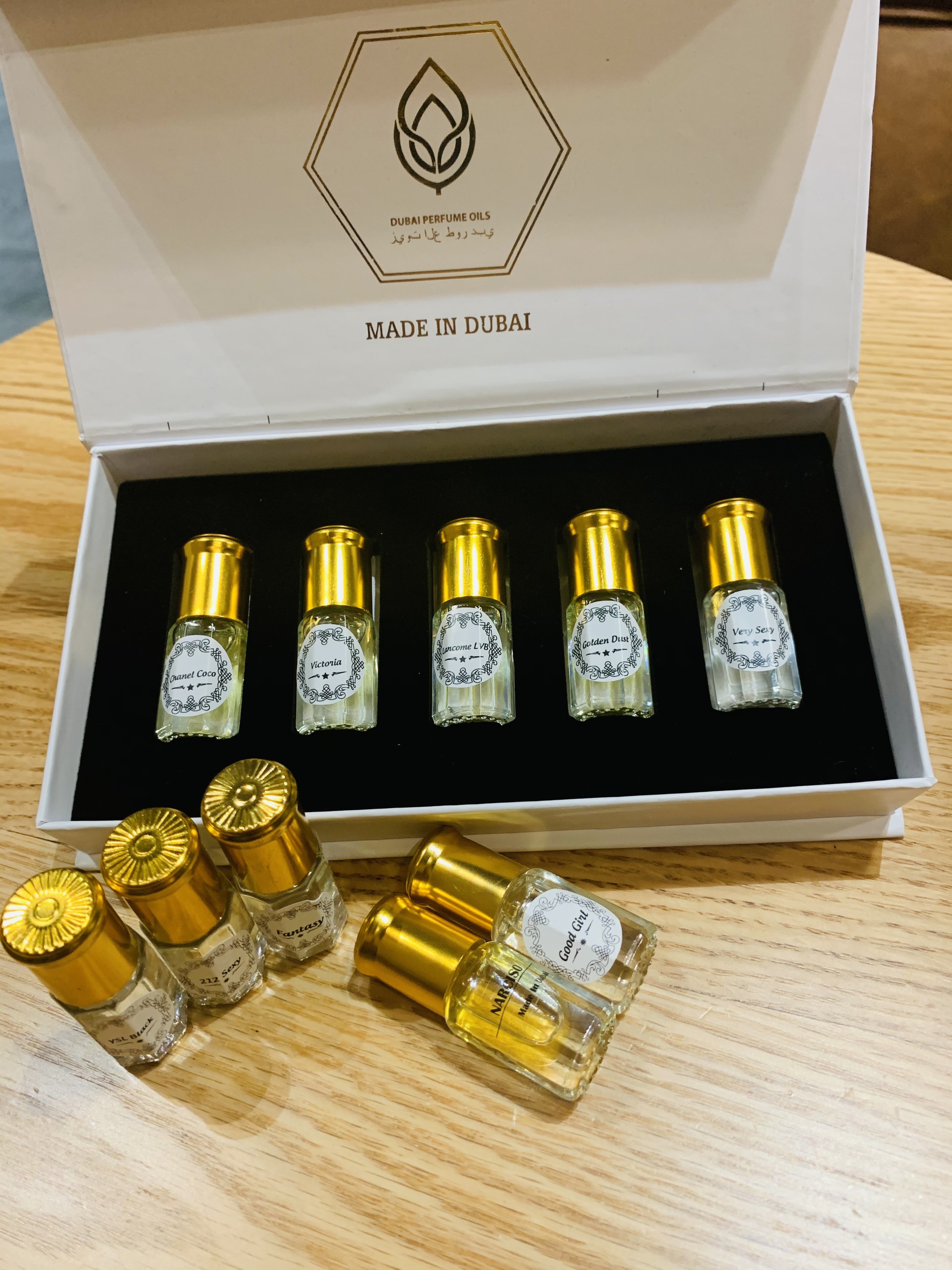 Tinh dầu nước hoa Dubai mini chai lẻ 3ml