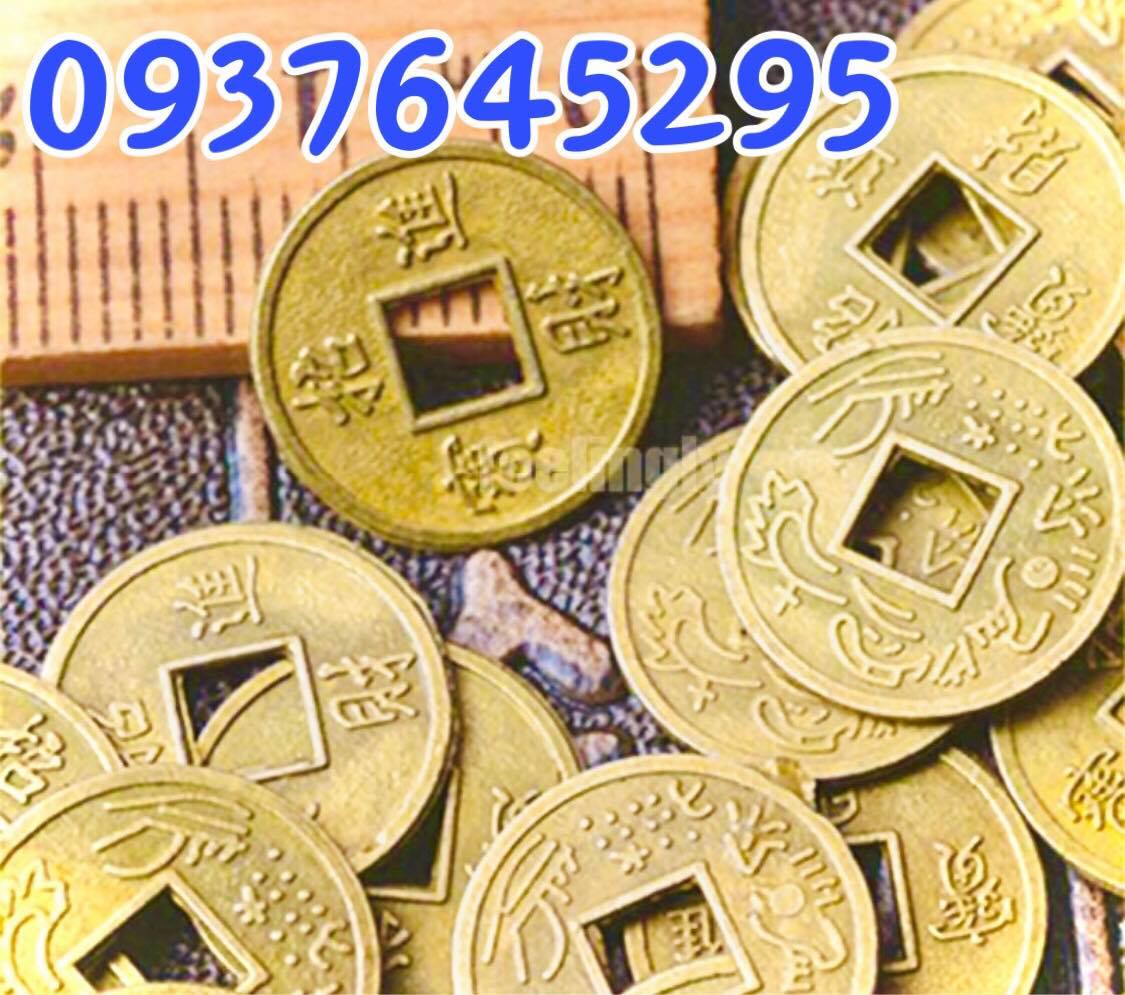 Combo 100 đồng xu phong thủy nhỏ