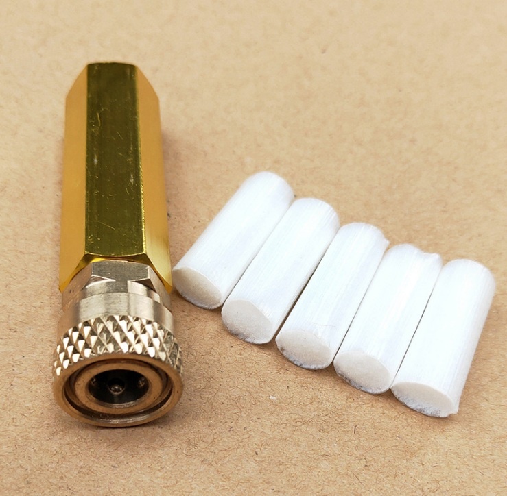 Đầu bơm, Bầu Lọc Ẩm Nhỏ Và Bông Lọc Ẩm dùng tách dầu, tách nước cho bơm tay cao áp