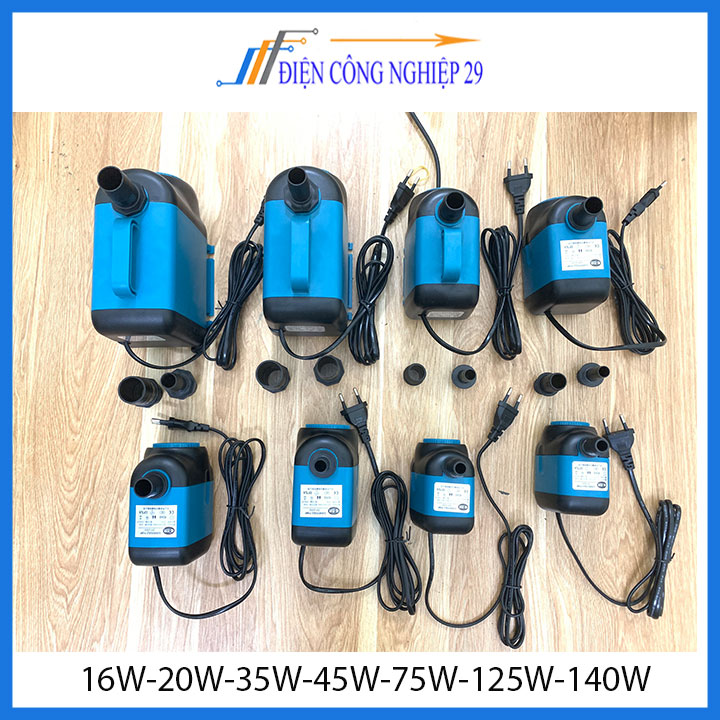 Máy bơm chìm bể cá DLđiều chỉnh lượng nước hút cặn đáy bơm hồ koi quạt