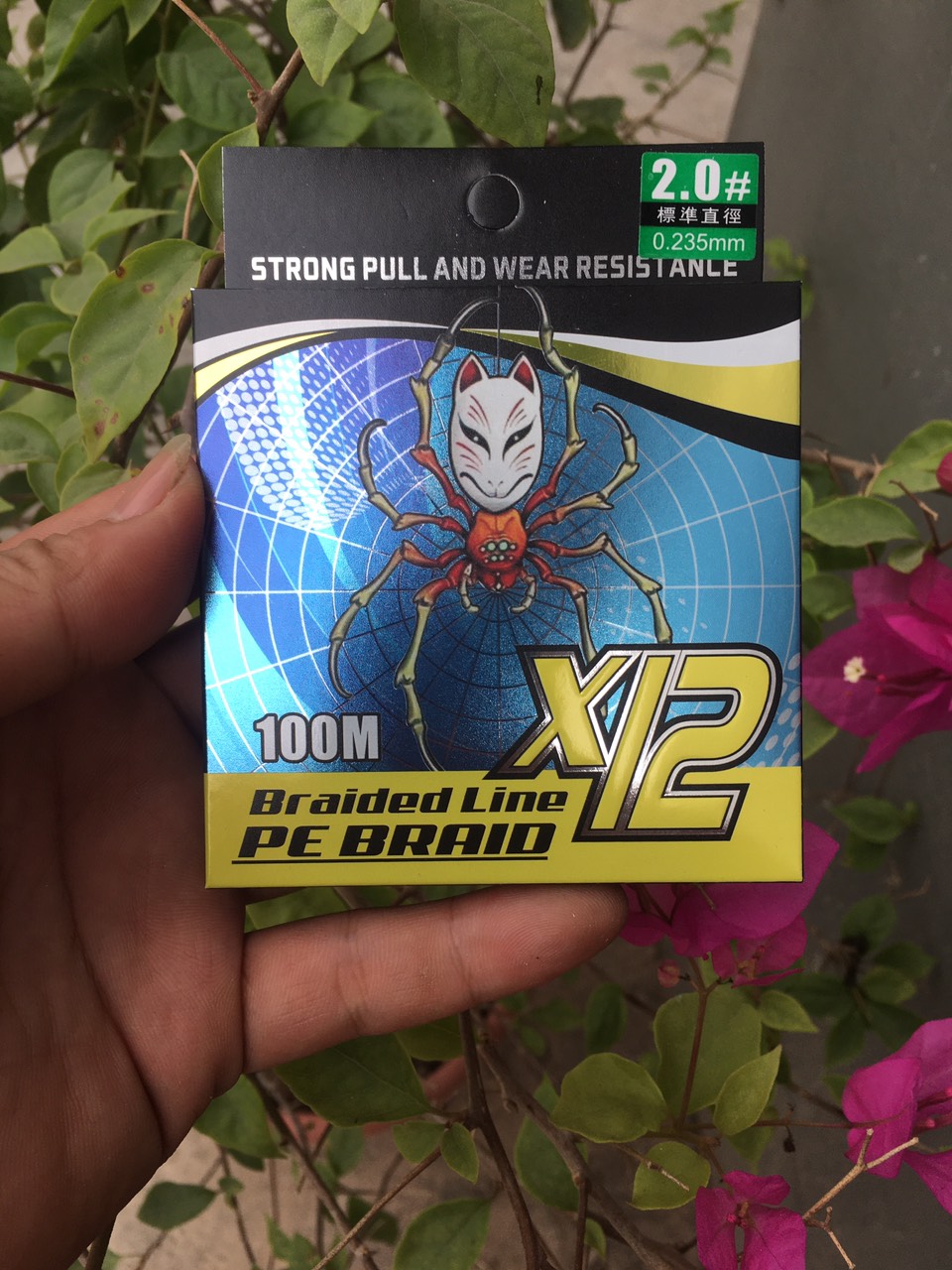 DÙ CÂU CÁ PE Braid X12 DÀI 150 MÉT
