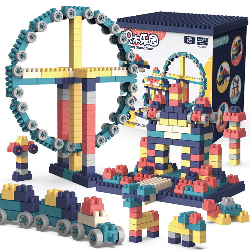 BỘ LEGO BUILDING BLOCK 520 chi tiết