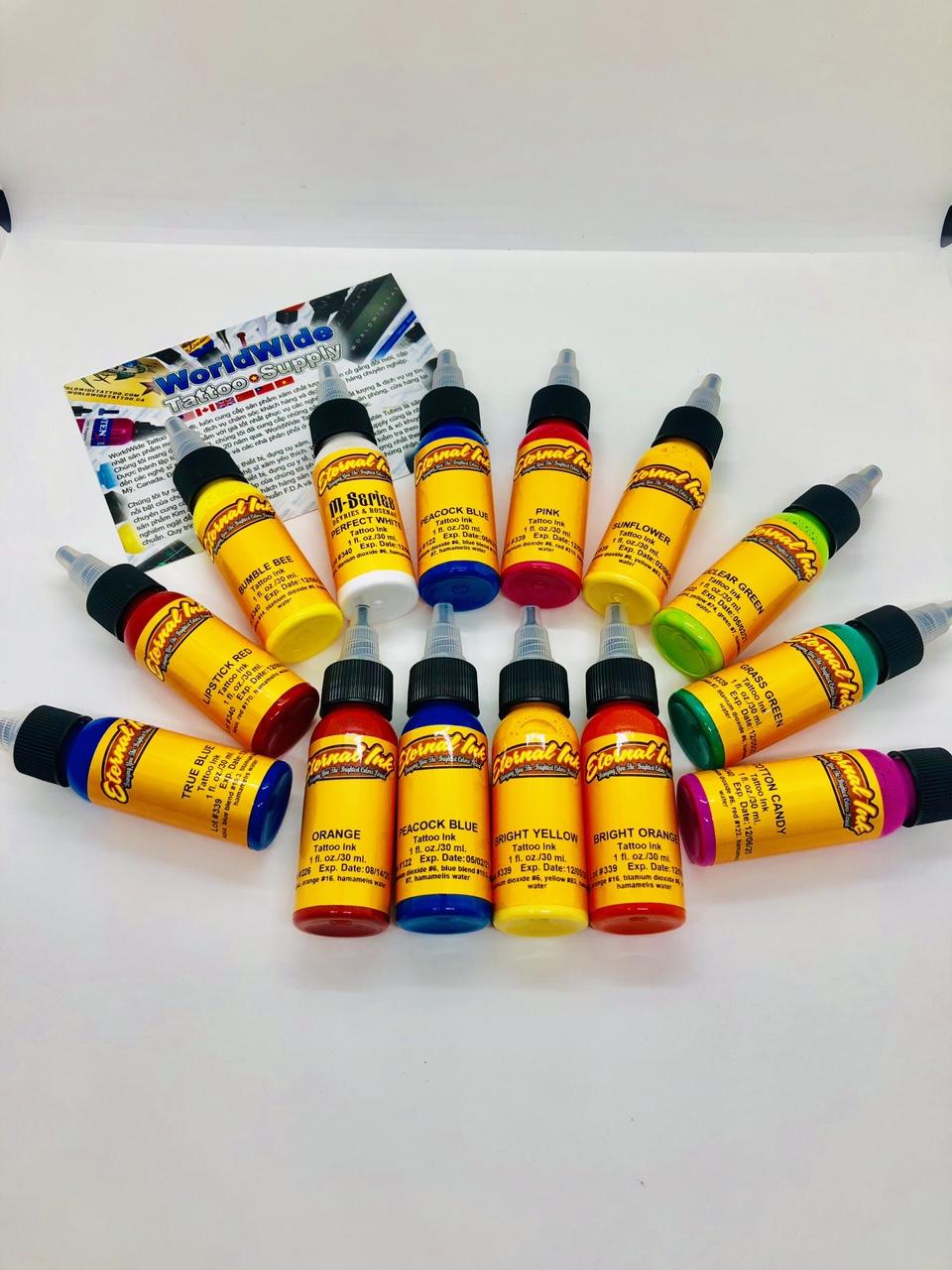 Mực xăm Eternal Tattoo Ink Lining Black 30ml
