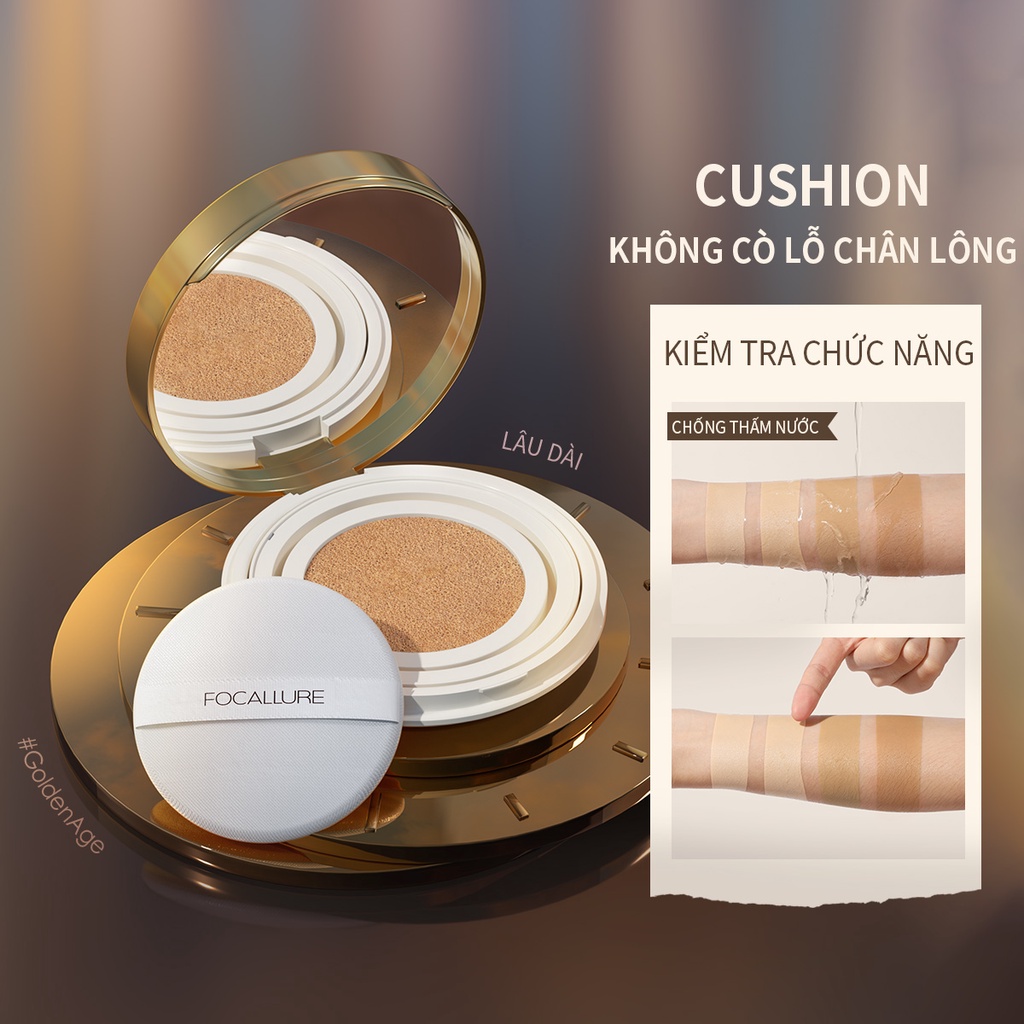 FA198 Phấn nước BB Cushion Focallure GoldenAge 12g