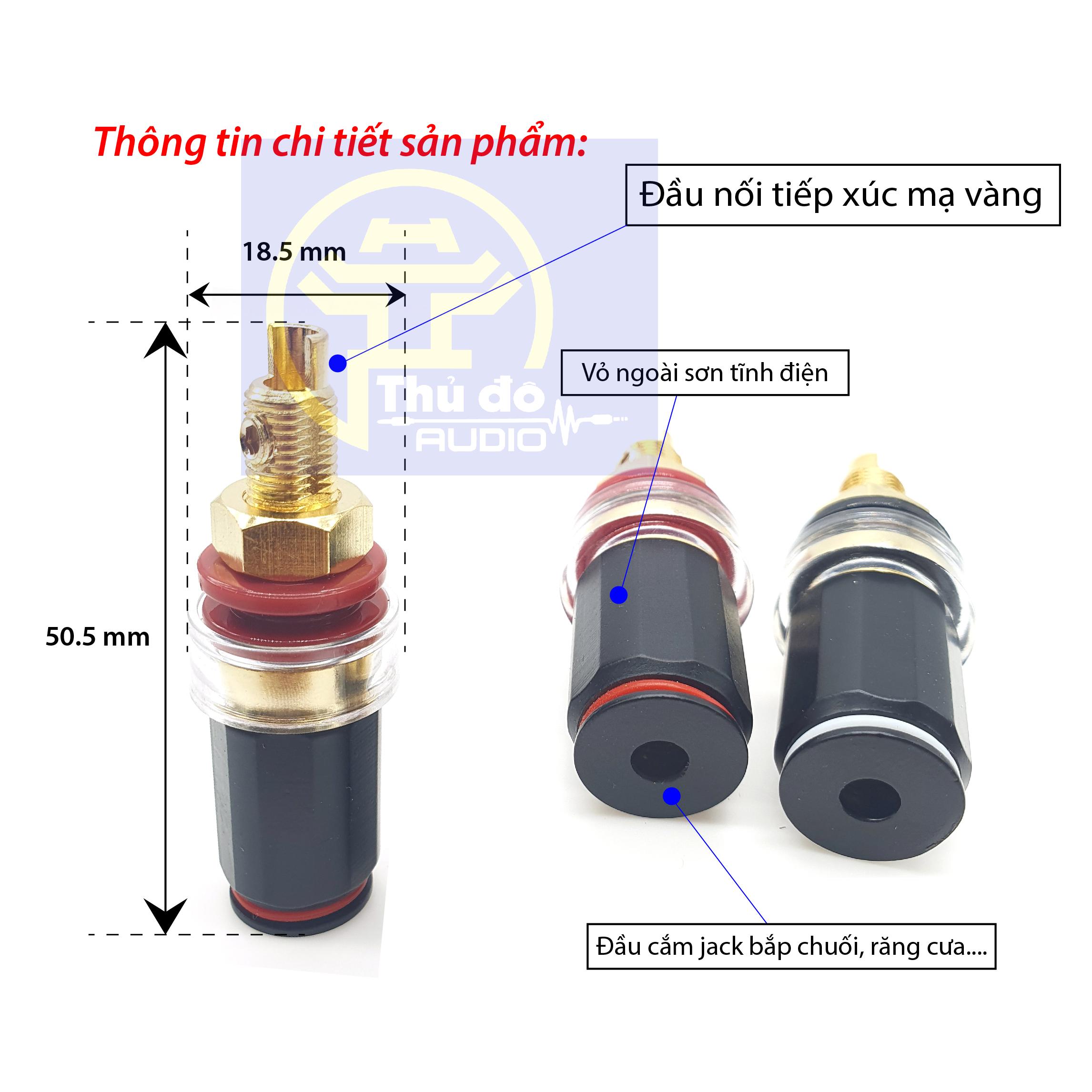 04 Cọc loa pha lê cao cấp