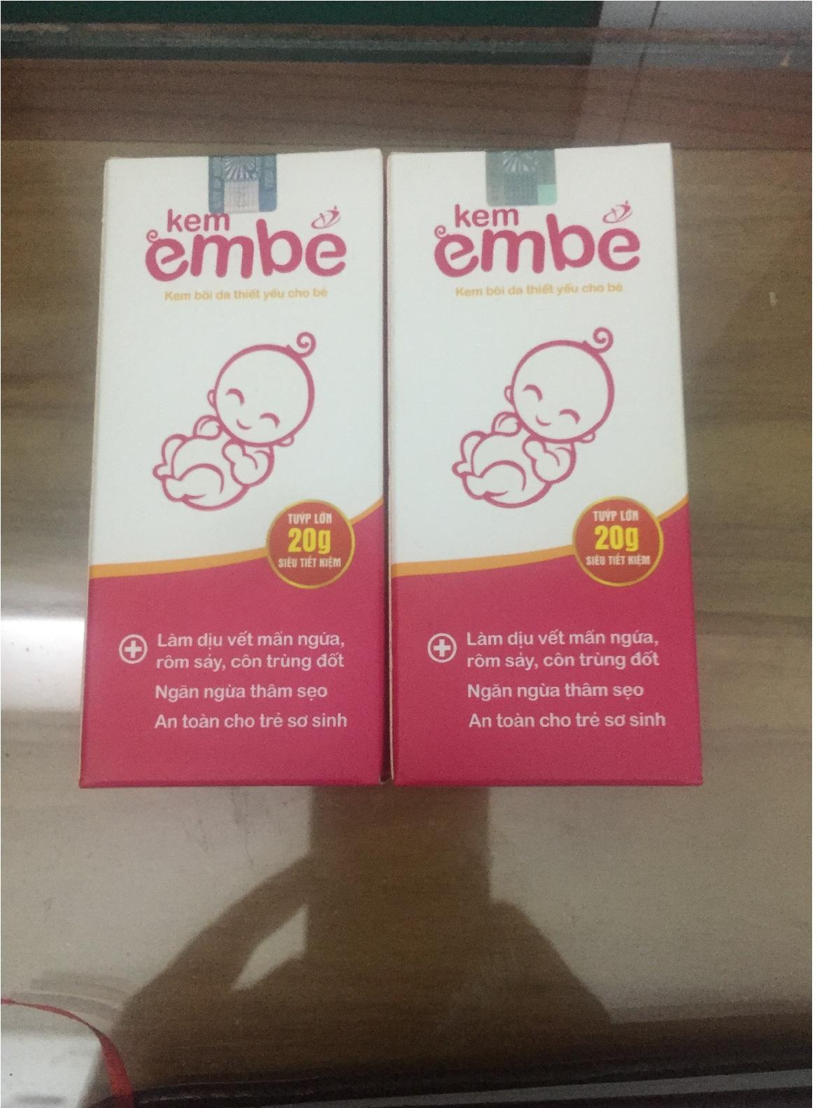 kem trị hăm, mẩn ngứa cho em bé