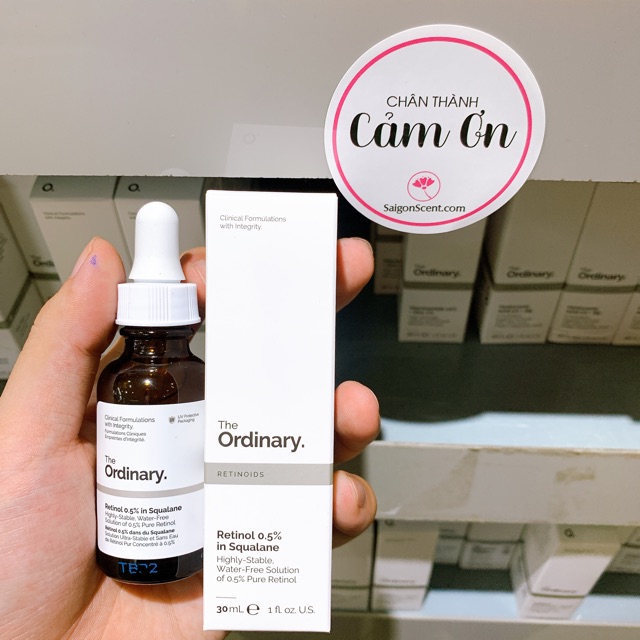 [HCM]Tinh Chất The Ordinary Retinol 0.5% In Squalane ( 30mL )