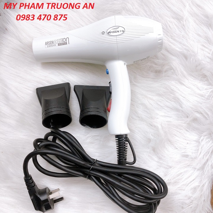 Máy sấy tóc arsen ax 8058 công nghệ sấy ion nano không hại tóc
