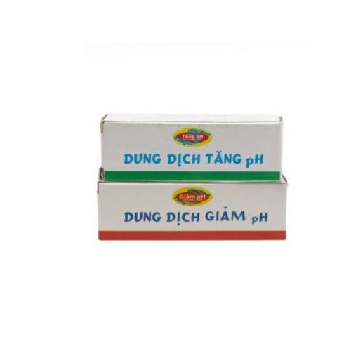 Dung dịch kiểm tra pH  tăng pH và giảm pH cho nước